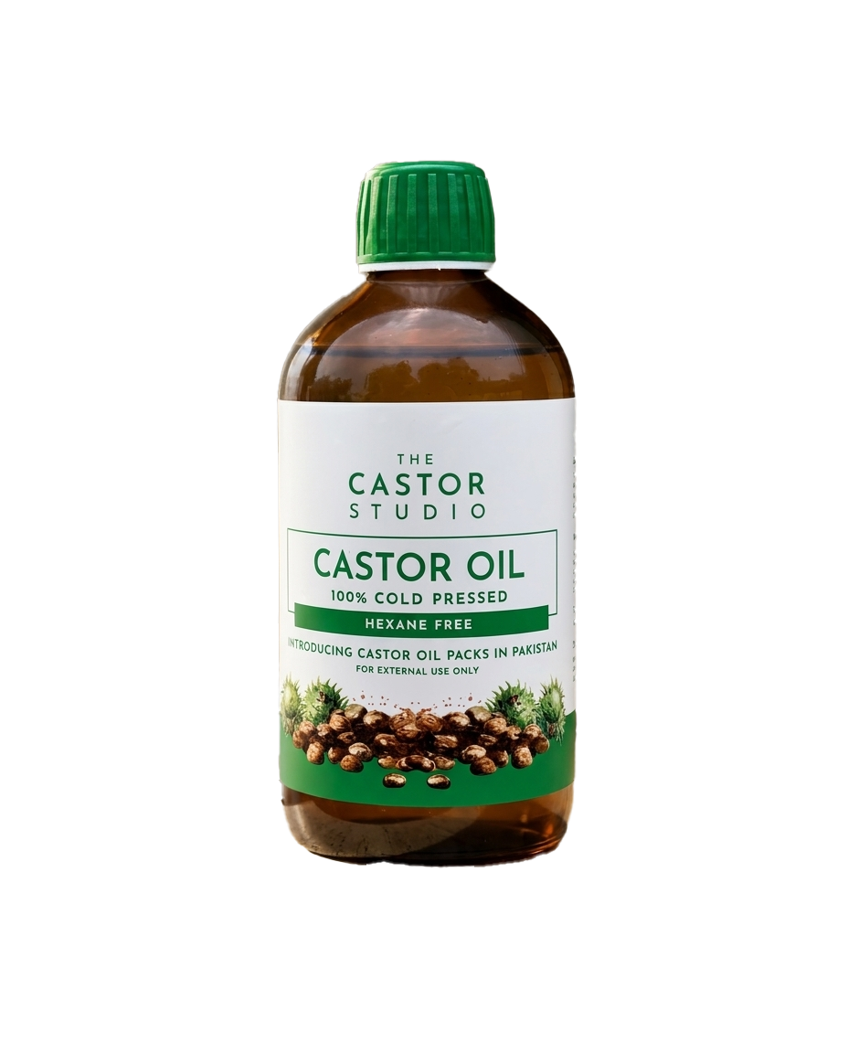 100% Cold Pressed Castor Oil 240ml Hexane Free in Amber Glass Bottle – The Castor Studio
